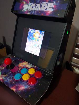 Assembled Picade with power button